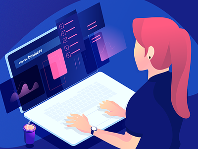 10 Things To Know 10 character gradient illustration illustrations joomla joomshaper page builder template builder ui uiux