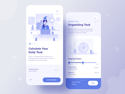 Task management apps exploration android application apps calculation character illustration ios minimal mobile mobile ui project project management research task task management trend uiux user work workout