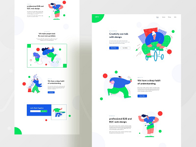 landing page