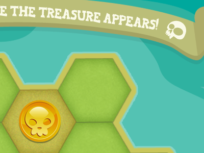 Old concept for a hex-based pirate game game ios pirates