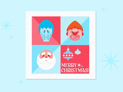 A Year Without A Santa Claus 2020 card character christmas christmas card heat miser holiday holidays merry christmas ornament rankin bass santa santa claus snow miser