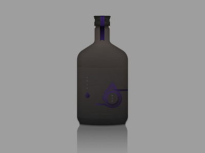 🍶 Sake Packaging bottle fig glass matte packaging sake