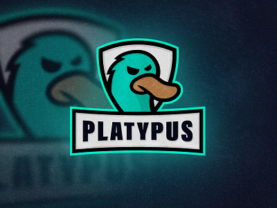Platypus Mascot Logo animal animal logo branding esports esports logo identity logo mascot logo platypus platypus logo sport logo