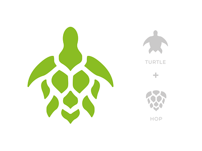 Turtle + Hop Logomark