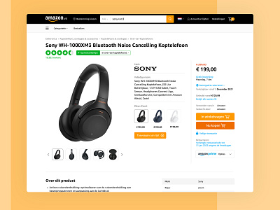 Amazon Productpage redesign #1