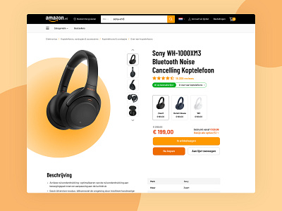 Amazon Productpage redesign #2