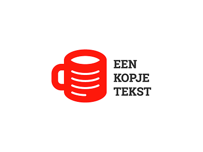 A Cup Of Text Logo #2