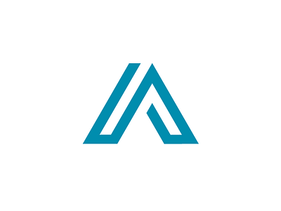 Akali Software Logo a a logo a mark blue logo branding identity logo logomark software technology technology branding technology logo