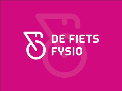 De Fiets Fysio Logo bicycle bicycle logo bike bike logo identity logo mark physiotherapy physiotherapy logo branding sport sport logo
