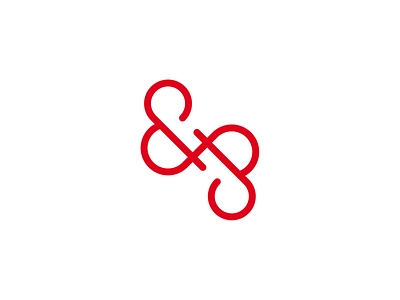 Double Ampersand Logomark ampersand ampersand logo branding identity logo logo grid mark monogram software logo