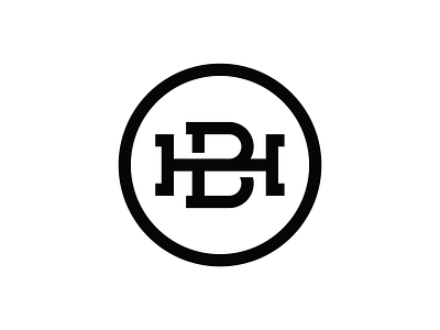 BH Monogram bh bh logo bh monogram branding design identity logo monogram monogram bh monogram logo