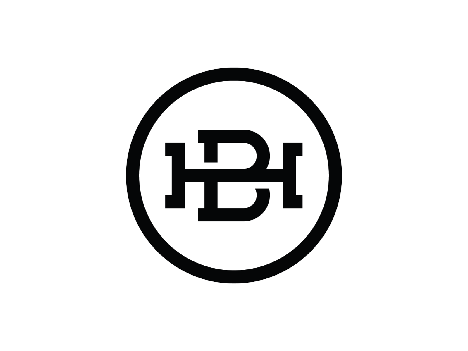 BH Monogram by Bram Huinink on Dribbble