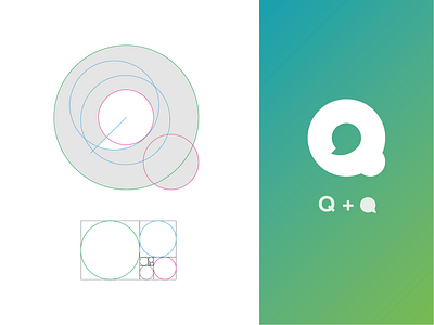 Q for Communication Logo Grid