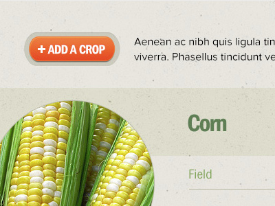 Add a Crop button ui web design