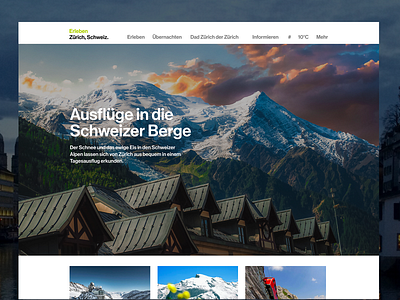 A brand new website for Zürich Tourism