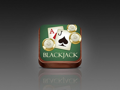Blackjack Icon blackjack cards casino chip coin hungrybolo icon poker sharp skeuomorph sleek