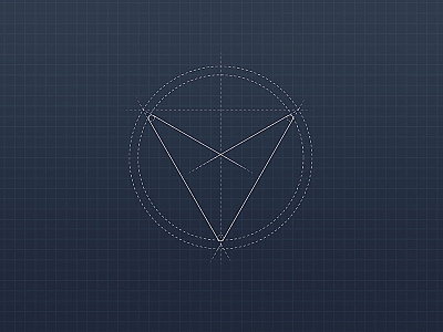 Voyager VPN Icon Sketch