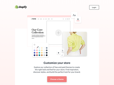 Onboarding email cta design ecommerce email hero shopify template ui web
