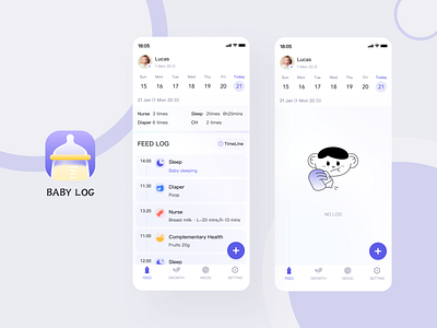 Baby log APP