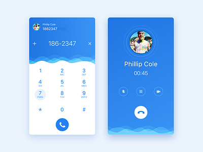 Dial Pad design dial pad ui ux