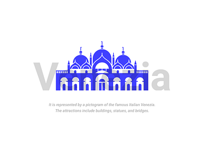 Venezia Landmark Icons 01 building icon illust landmark pictogram vector venezia