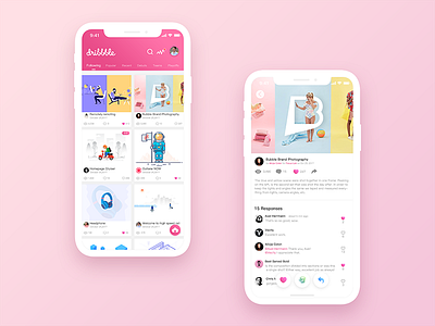 For Dribbble Concept Design