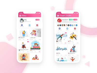 For Dribbble Concept Design 02 application design dribbble illustration interface ios11 page ui ux