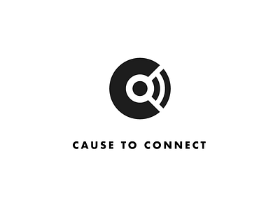 Cause To Connect Logo Design branding logo npo