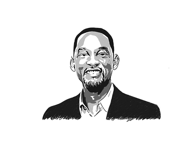 Illustration: Will Smith illustration sketchbook