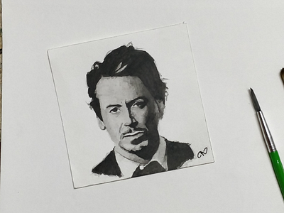 Robert Downey, Jr. hollywood portrait