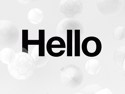 Hello, world! We're Creative Bot 👋 animation design typography