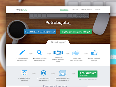 WebSOS - Platform for copywriters