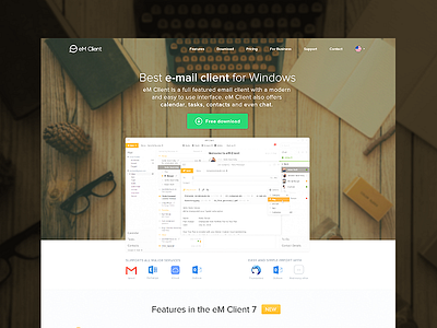eM Client Redesign Concept