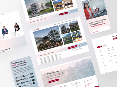 Home2U Design Vol.4 agency apartment architecture building home house landing page properties real estate real estate website realestate residence ui uiux ux web web design webdesign website