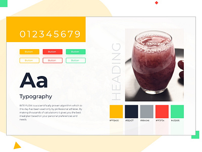 Moodboard brand colors design moodboard typografy