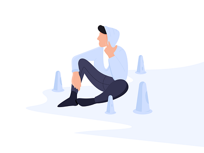 Landing page Illustration series