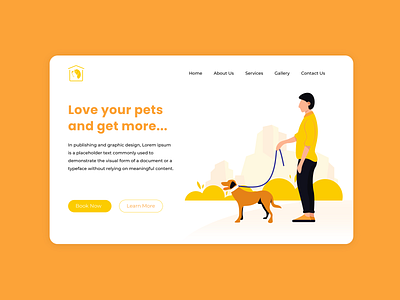 Landing page illustration series 2 adobe art branding creative design designer digtal dribbble dribbbleshot flatdesign illustration illustrator marketing pet product ui ux webdesign website