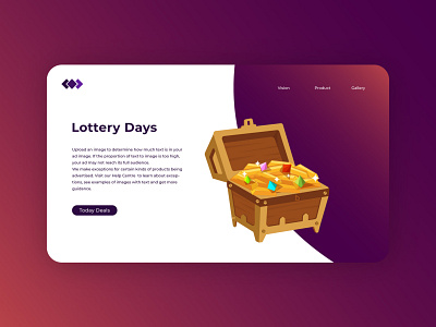 Lottery Days art design digtal dribbbleshot flatdesign icon illustration illustrator ui vector