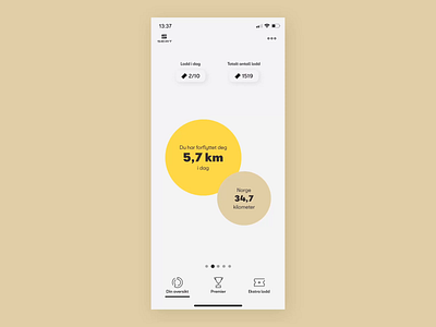 Campaign app - Seat Move animation app design flat interaction ui ux