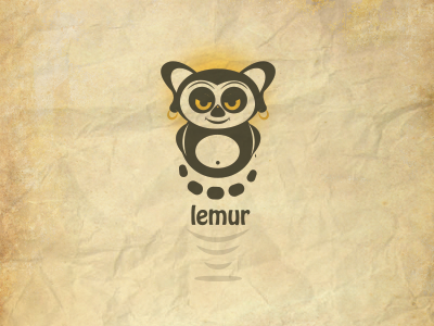 Lemur Wise Logo animal lemur monkey recommendation engine
