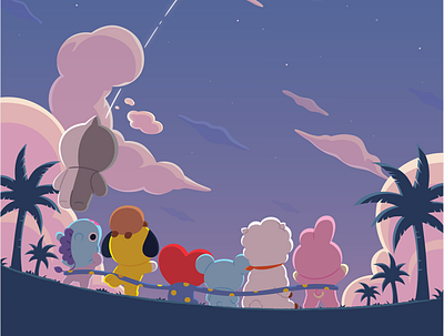 BT21 character illustration