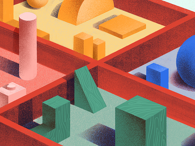 Todoist Sections: 18 Ways to Divide and Conquer Your Projects editorial illustration productivity teamwork todoist