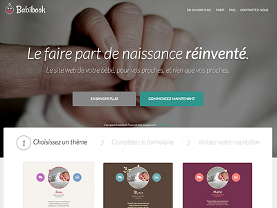 Babibook Homepage