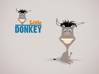 Logo Littledonkey brand branding logo logotype