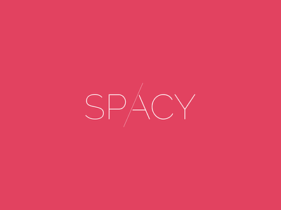 Logo Branding Design for Spacy brand branding emblem icon identity logo logtype mark space type typo