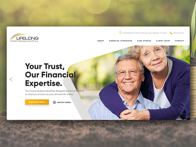 Lifelong Wealth Management web development website design websitedesign