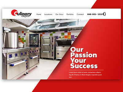 Culinary Depot css design graphic design html5 web development websitedesign wordpress