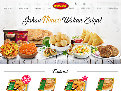 Nimco Karachi ecommence graphic design web development websitedesign