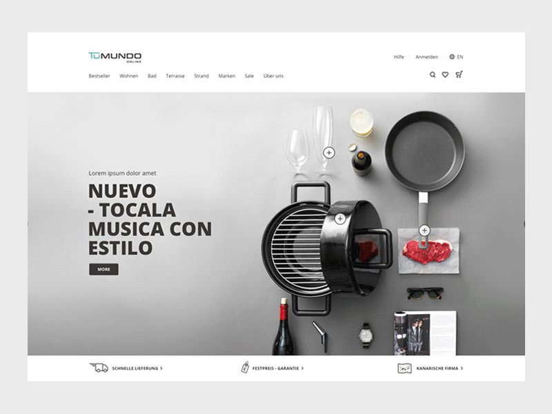 Tu Mundo — Online shop