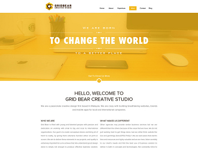 Grid Bear Web Design